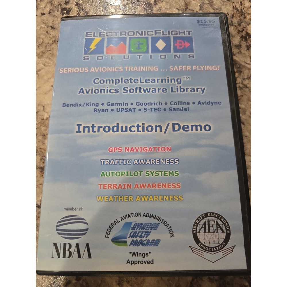 Complete Learning Avionics Software Library Into/Demo